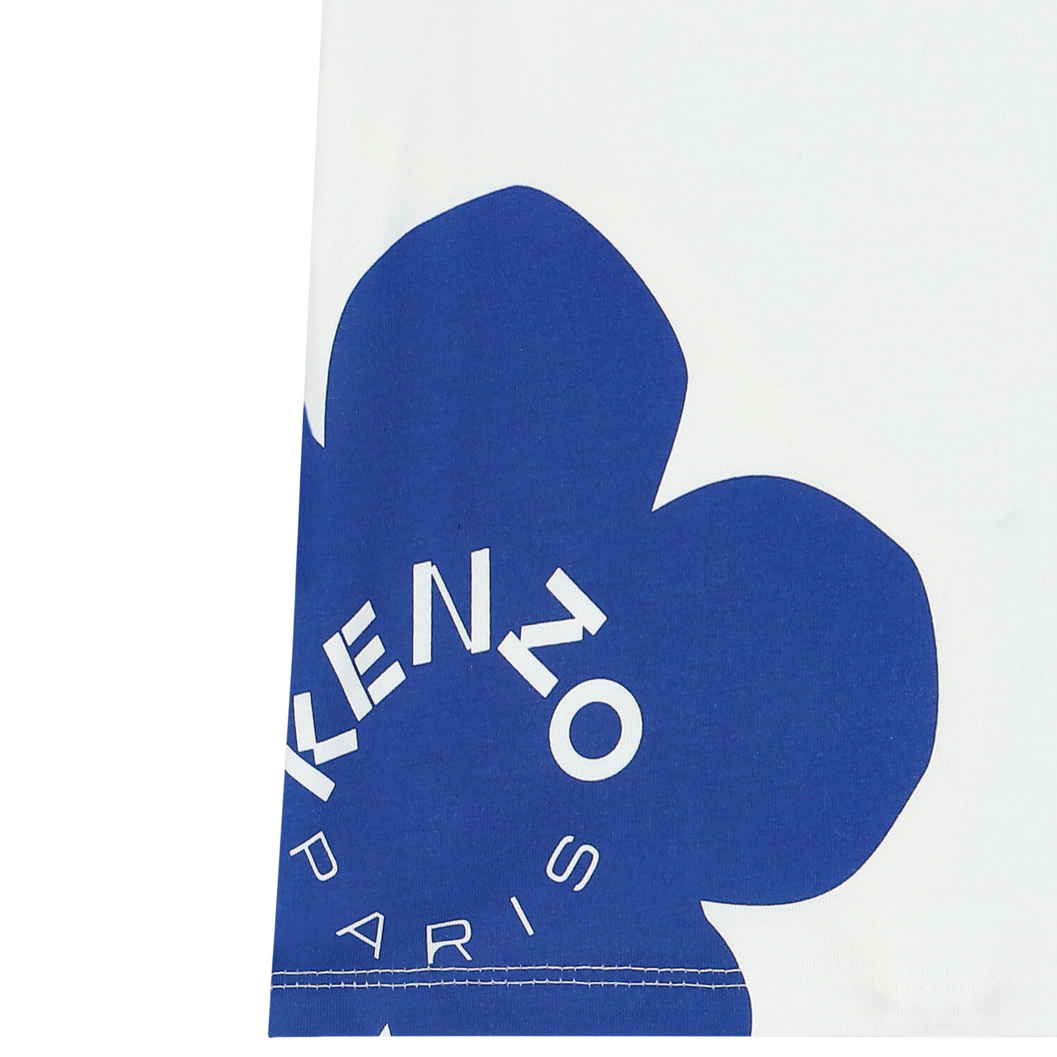 Younger Boys White Boke Flower T-Shirt, 1, hi-res